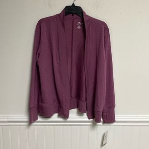 Apana Women’s Cardigan Open Front Color Tulipwood Size M